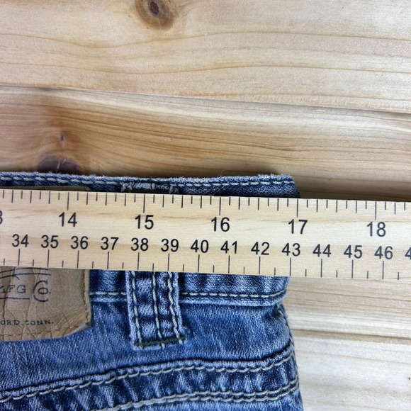 Classic Denim Slim Straight Jeans - Picture 11 of 13